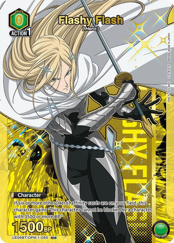 Flashy Flash (U*) (UE06BT/OPM-1-050) [UE06BT: One Punch Man]