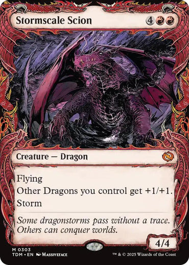 Stormscale Scion (Showcase) [Tarkir: Dragonstorm]