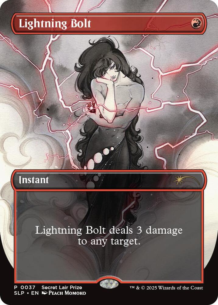 Lightning Bolt (0037) [Secret Lair Showdown]