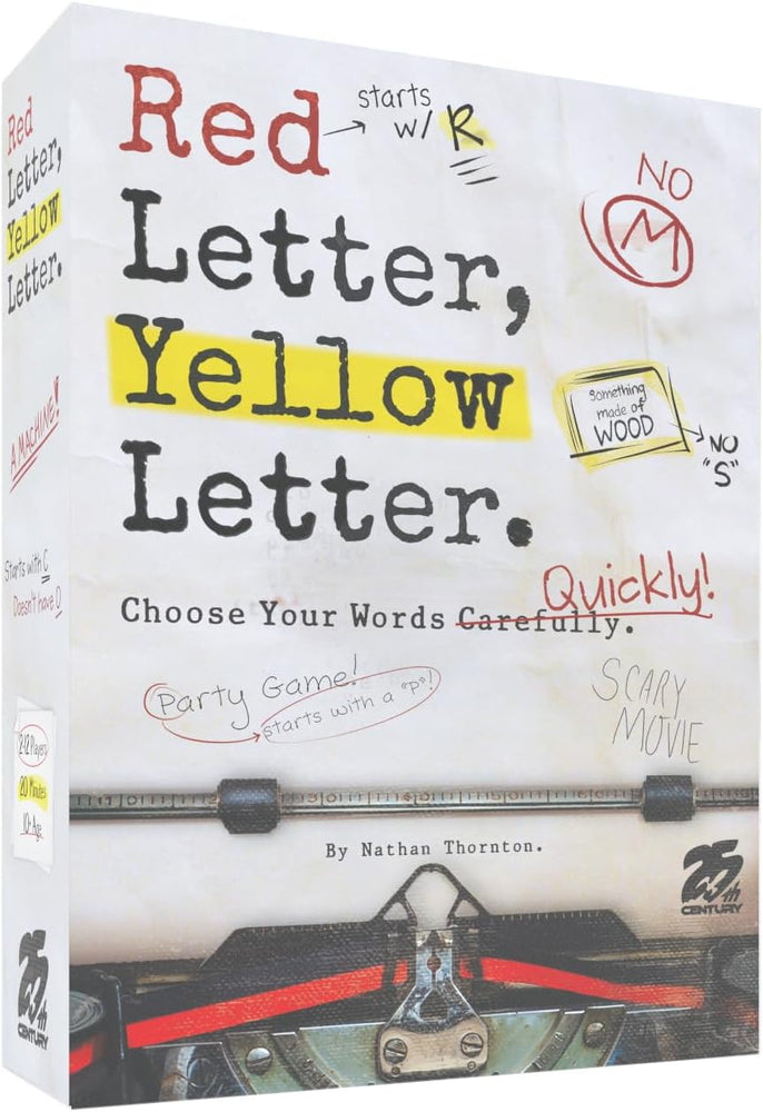 Red Letter, Yellow Letter