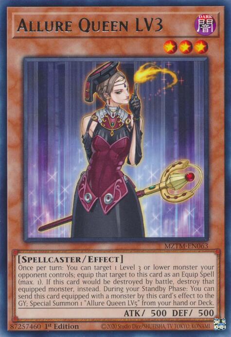 Allure Queen LV3 [MZTM-EN063] Rare