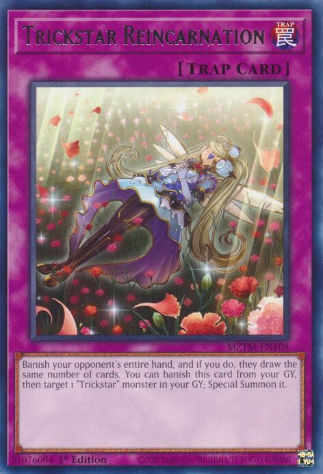 Trickstar Reincarnation [MZTM-EN108] Rare