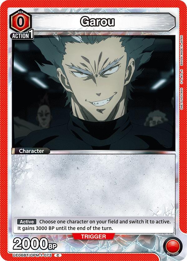 Garou (073) (Box Topper Foil) (UE06BT/OPM-1-073) [UE06BT: One Punch Man]