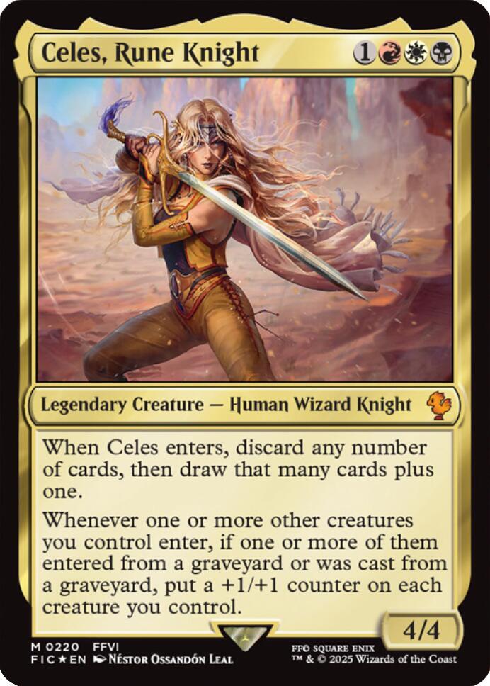 Celes, Rune Knight [FINAL FANTASY Commander]
