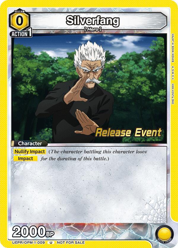 Silverfang (009) (UEPR/OPM-1-009) [UE06BT: One Punch Man Release Event Cards]