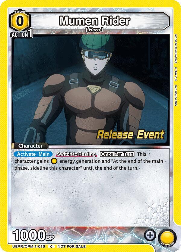 Mumen Rider (016) (UEPR/OPM-1-016) [UE06BT: One Punch Man Release Event Cards]