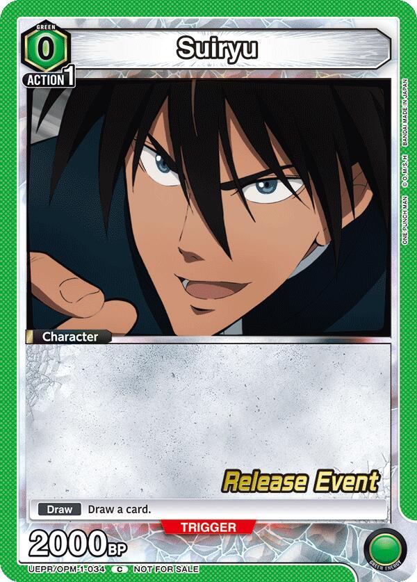 Suiryu (UEPR/OPM-1-034) [UE06BT: One Punch Man Release Event Cards]