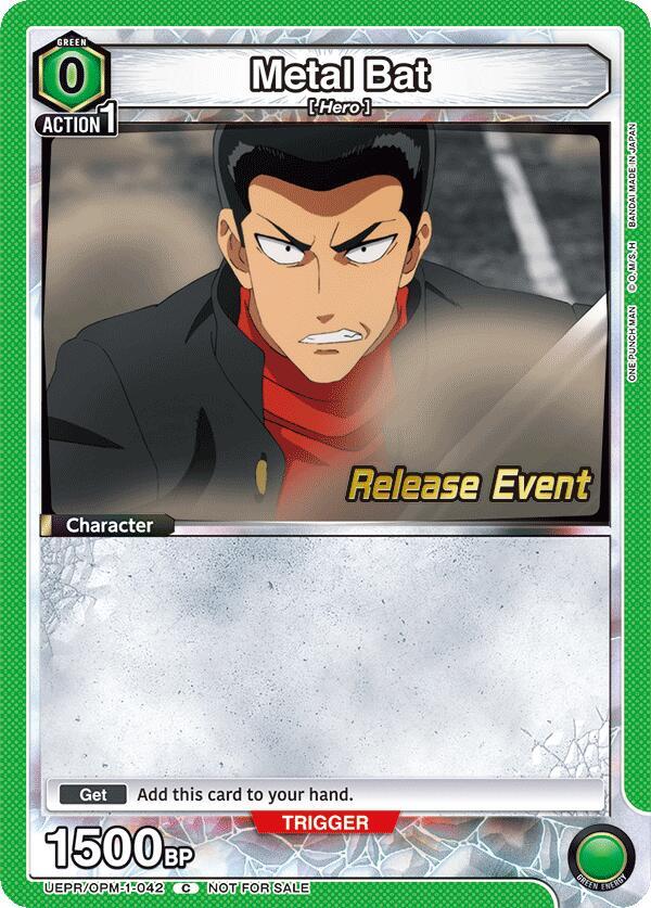 Metal Bat (042) (UEPR/OPM-1-042) [UE06BT: One Punch Man Release Event Cards]