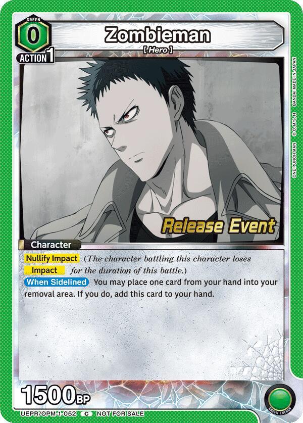 Zombieman (UEPR/OPM-1-052) [UE06BT: One Punch Man Release Event Cards]