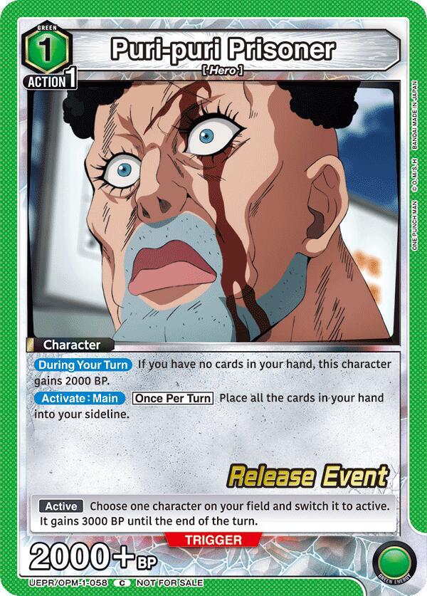 Puri-puri Prisoner (UEPR/OPM-1-058) [UE06BT: One Punch Man Release Event Cards]