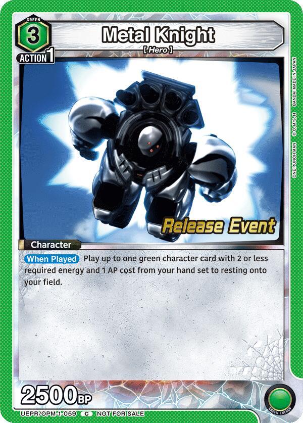 Metal Knight (UEPR/OPM-1-059) [UE06BT: One Punch Man Release Event Cards]