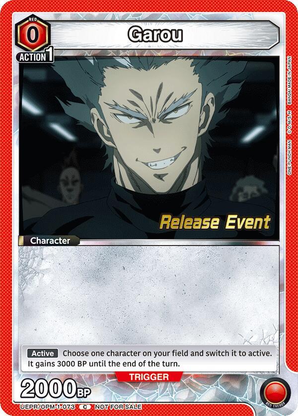 Garou (073) (UEPR/OPM-1-073) [UE06BT: One Punch Man Release Event Cards]
