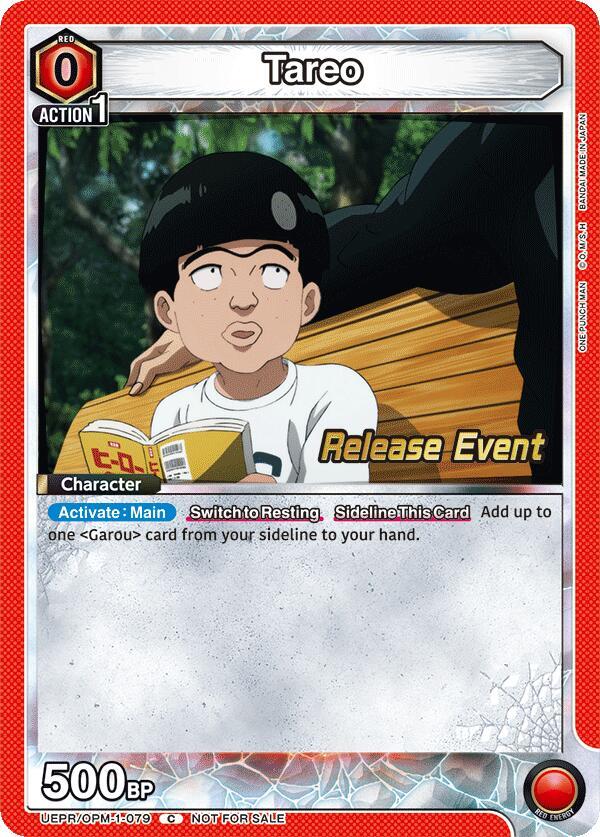 Tareo (UEPR/OPM-1-079) [UE06BT: One Punch Man Release Event Cards]