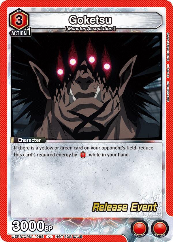 Goketsu (UEPR/OPM-1-085) [UE06BT: One Punch Man Release Event Cards]