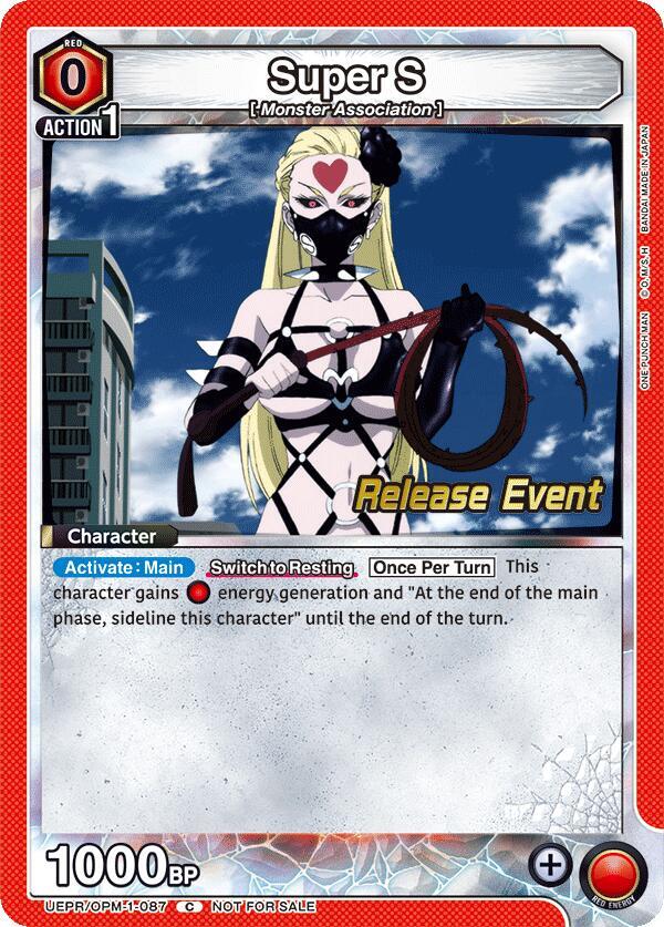 Super S (087) (UEPR/OPM-1-087) [UE06BT: One Punch Man Release Event Cards]