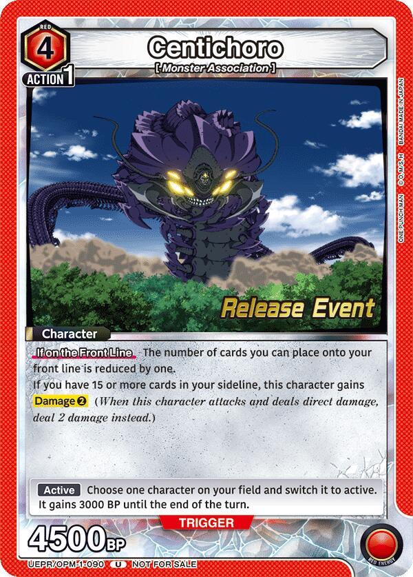 Centichoro (UEPR/OPM-1-090) [UE06BT: One Punch Man Release Event Cards]