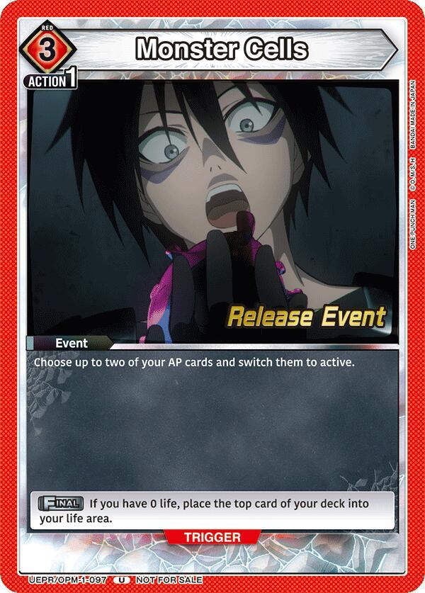 Monster Cells (UEPR/OPM-1-097) [UE06BT: One Punch Man Release Event Cards]