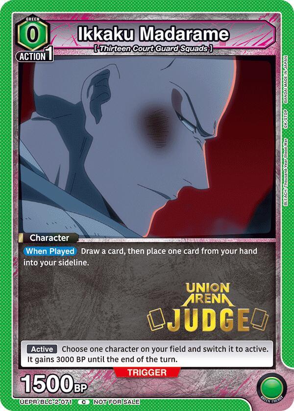 Ikkaku Madarame (Judge Pack) (UEPR/BLC-2-071) [Union Arena Promotion Cards]