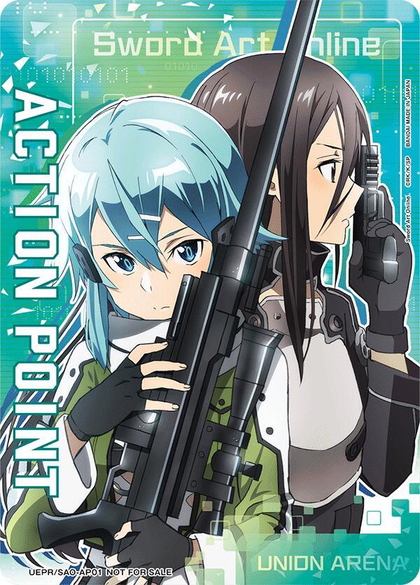 Action Point Card (AP01) (Sword Art Online) (UEPR/SAO-AP01) [Union Arena Promotion Cards]