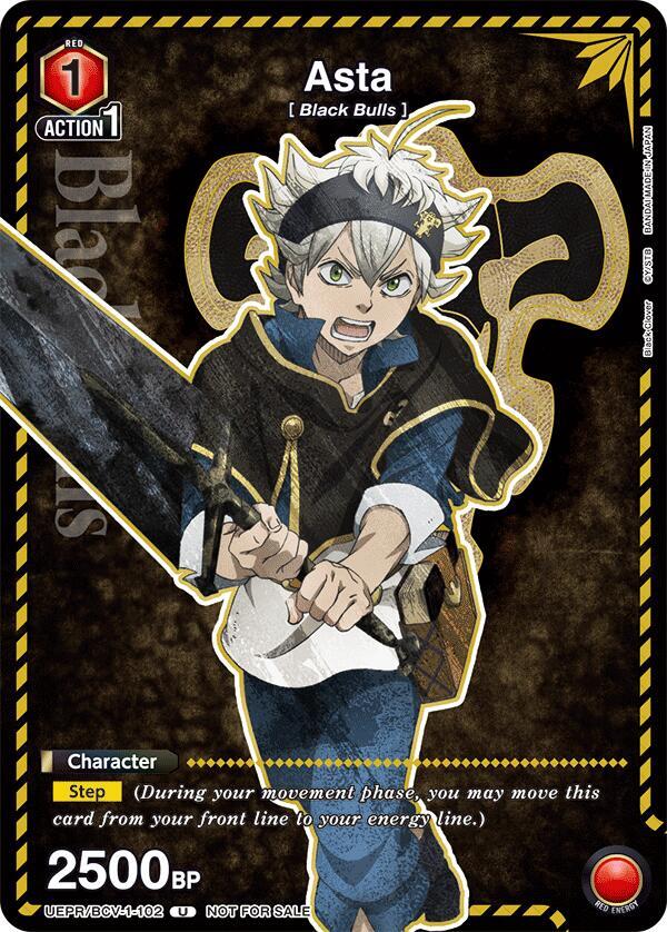 Asta (102) (UEPR/BCV-1-102) [Union Arena Promotion Cards]