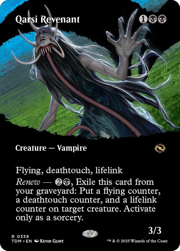Qarsi Revenant (Borderless) [Tarkir: Dragonstorm]