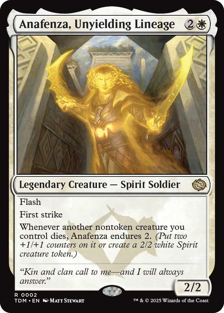 Anafenza, Unyielding Lineage [Tarkir: Dragonstorm]