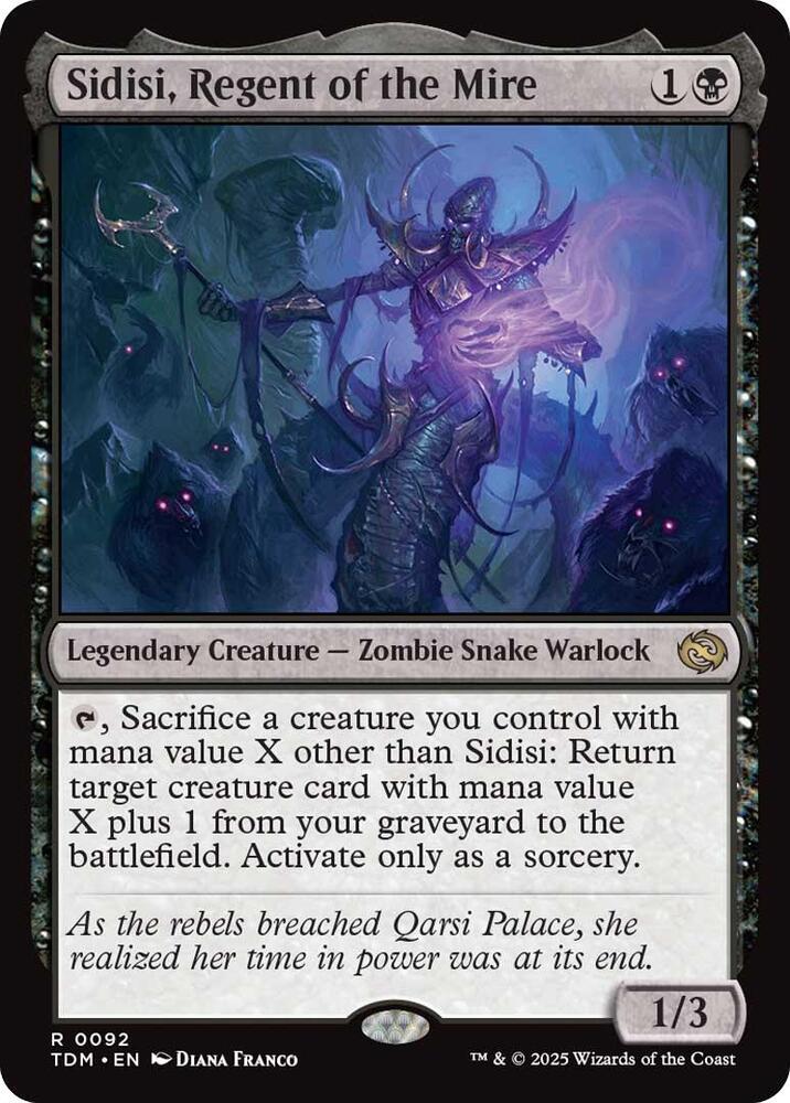 Sidisi, Regent of the Mire [Tarkir: Dragonstorm]