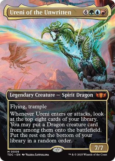 Ureni of the Unwritten (Borderless) [Tarkir: Dragonstorm Commander]