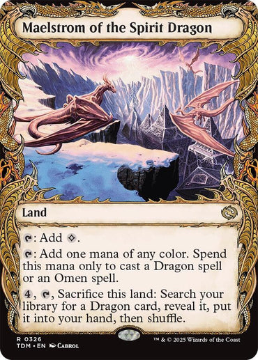 Maelstrom of the Spirit Dragon (Showcase) [Tarkir: Dragonstorm]