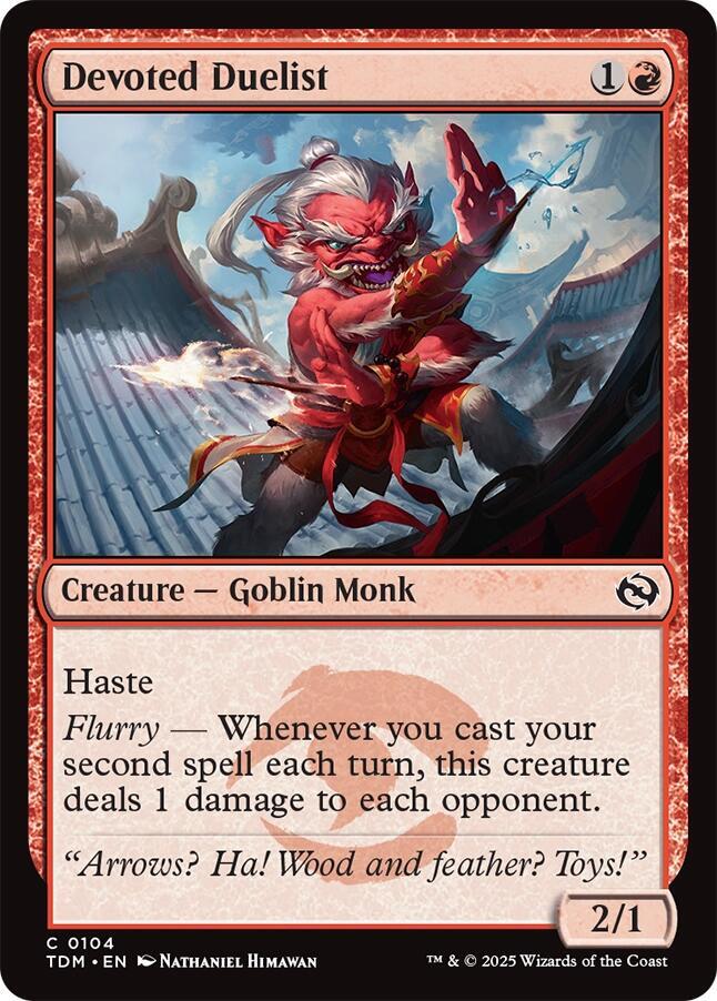 Devoted Duelist [Tarkir: Dragonstorm]