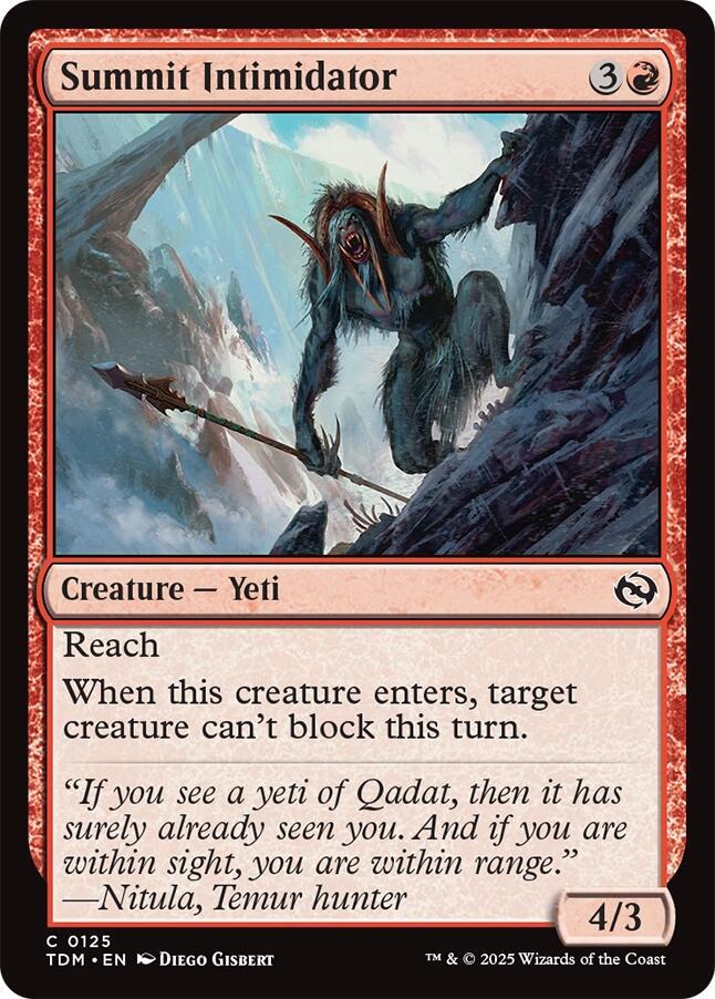 Summit Intimidator [Tarkir: Dragonstorm]