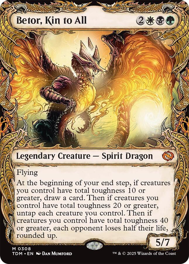 Betor, Kin to All (Showcase) [Tarkir: Dragonstorm]