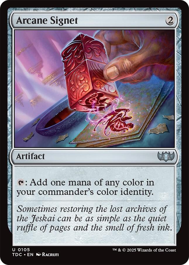 Arcane Signet [Tarkir: Dragonstorm Commander]