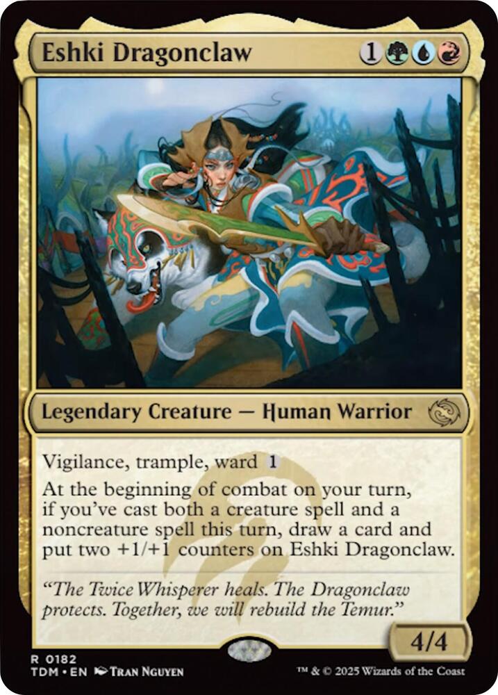 Eshki Dragonclaw [Tarkir: Dragonstorm]