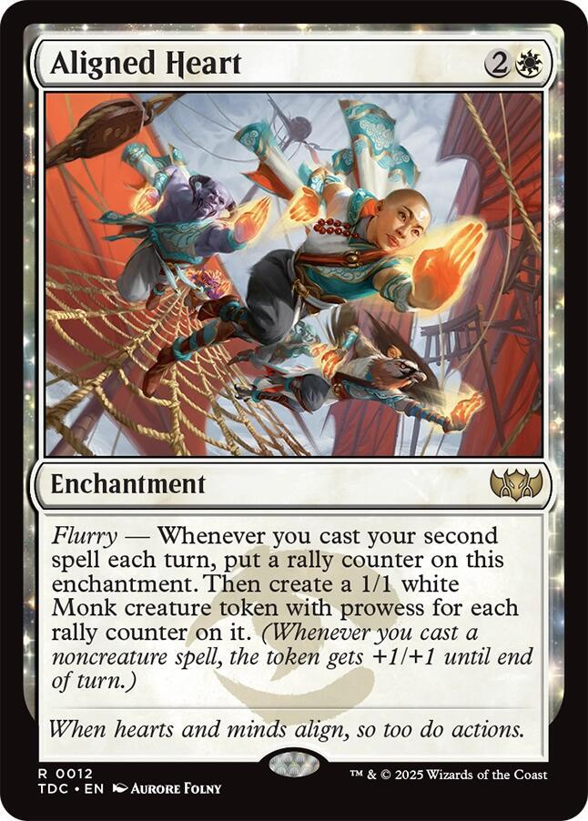 Aligned Heart [Tarkir: Dragonstorm Commander]