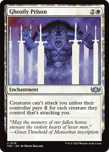 Ghostly Prison [Tarkir: Dragonstorm Commander]