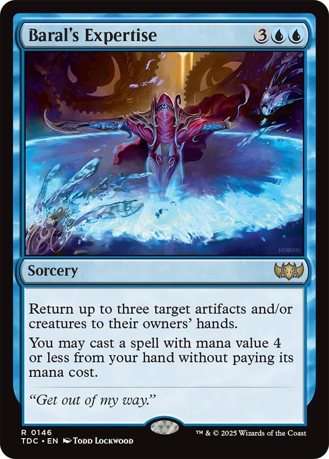 Baral's Expertise [Tarkir: Dragonstorm Commander]