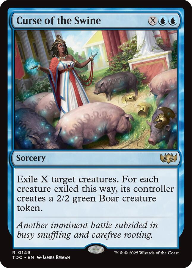 Curse of the Swine [Tarkir: Dragonstorm Commander]