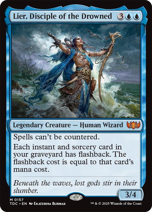 Lier, Disciple of the Drowned [Tarkir: Dragonstorm Commander]