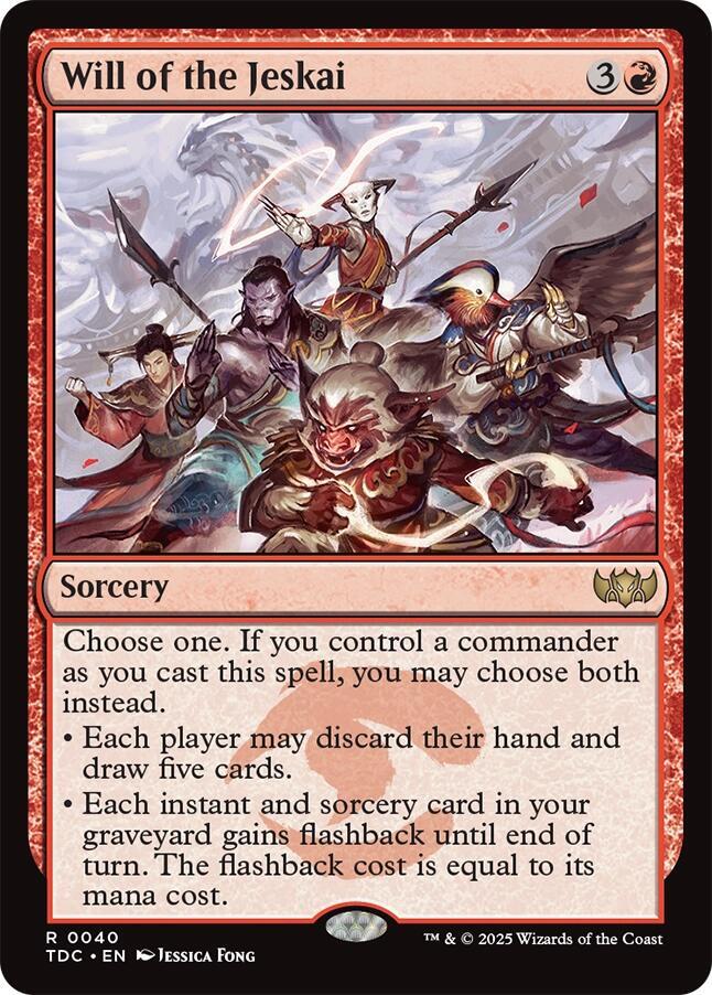Will of the Jeskai [Tarkir: Dragonstorm Commander]