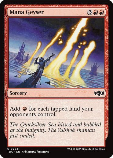 Mana Geyser [Tarkir: Dragonstorm Commander]