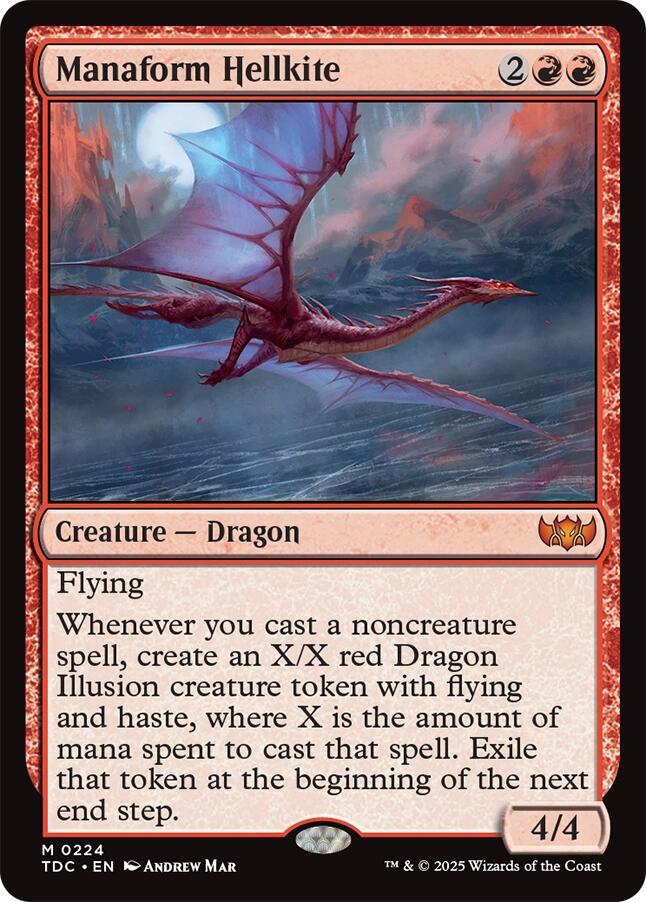 Manaform Hellkite [Tarkir: Dragonstorm Commander]