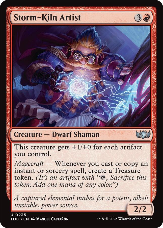 Storm-Kiln Artist [Tarkir: Dragonstorm Commander]