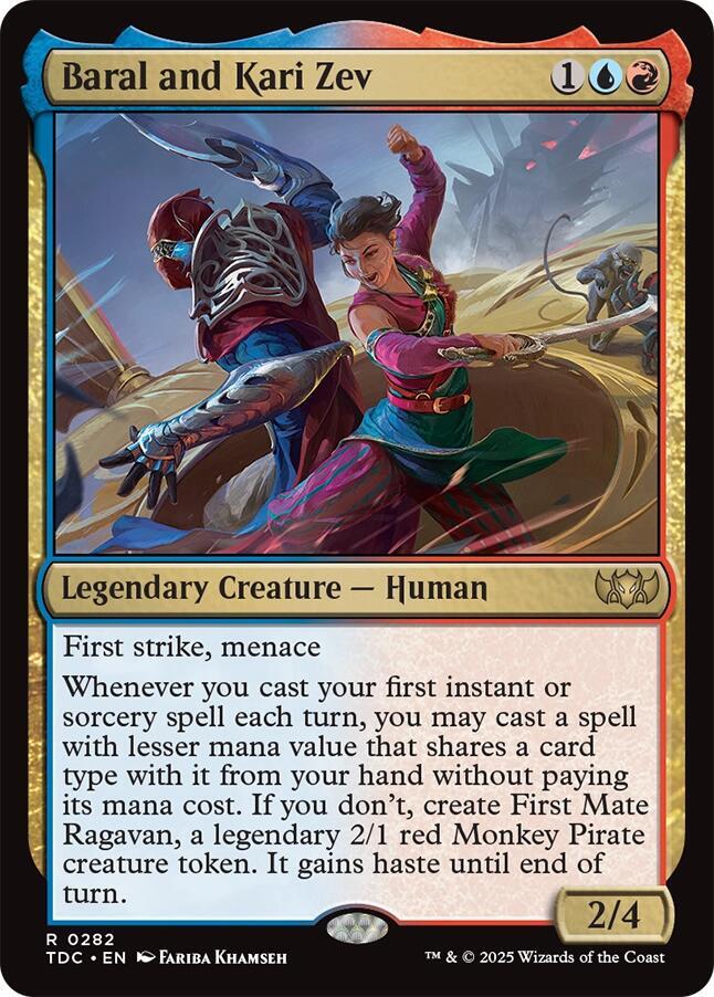 Baral and Kari Zev [Tarkir: Dragonstorm Commander]