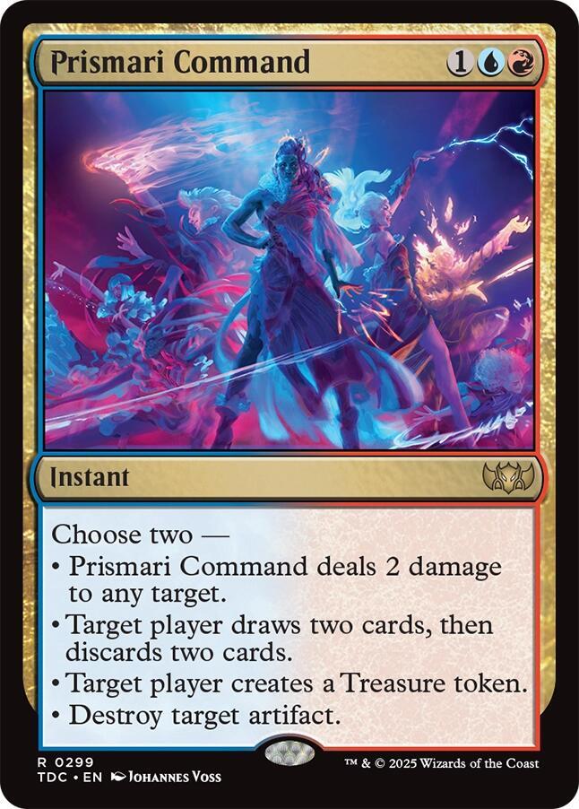Prismari Command [Tarkir: Dragonstorm Commander]
