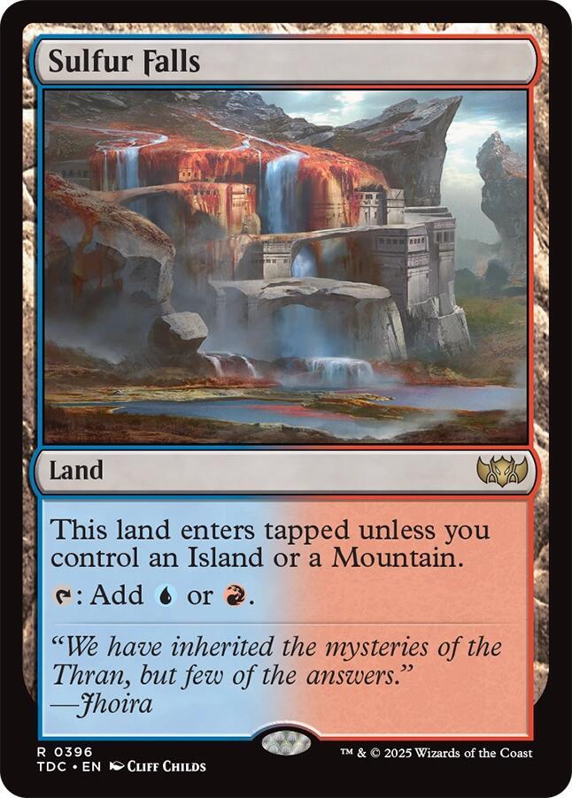 Sulfur Falls [Tarkir: Dragonstorm Commander]