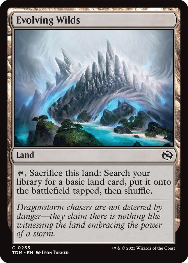Evolving Wilds [Tarkir: Dragonstorm]