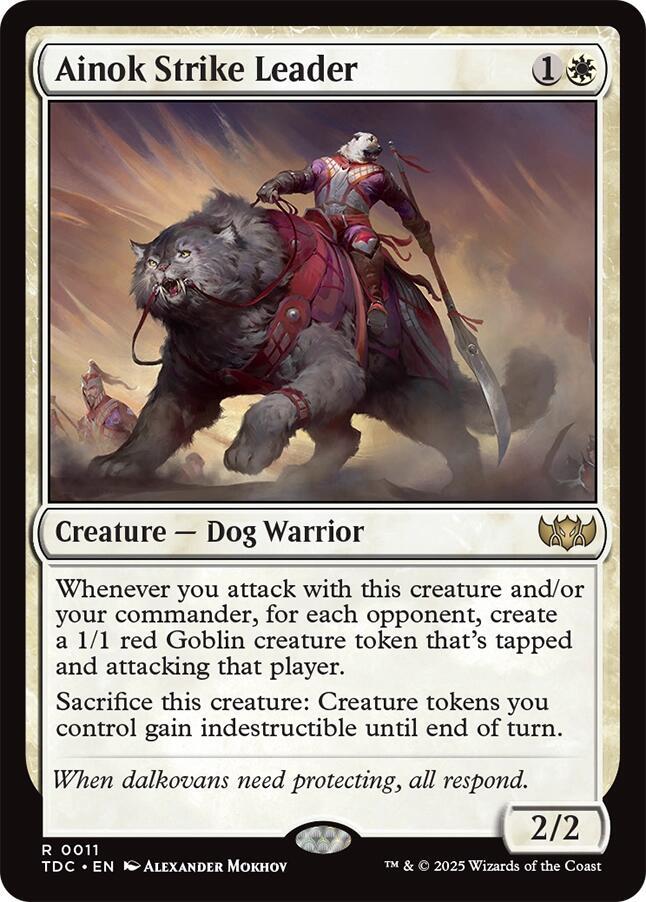 Ainok Strike Leader [Tarkir: Dragonstorm Commander]