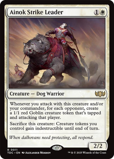 Ainok Strike Leader [Tarkir: Dragonstorm Commander]