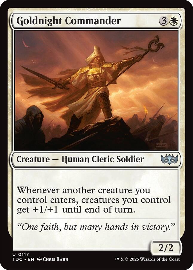 Goldnight Commander [Tarkir: Dragonstorm Commander]